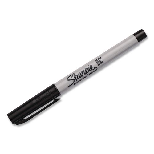 Ultra Fine Tip Permanent Marker, Extra-fine Needle Tip, Black