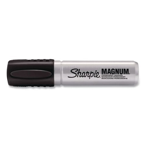 Magnum Permanent Marker, Broad Chisel Tip, Black, 72/carton