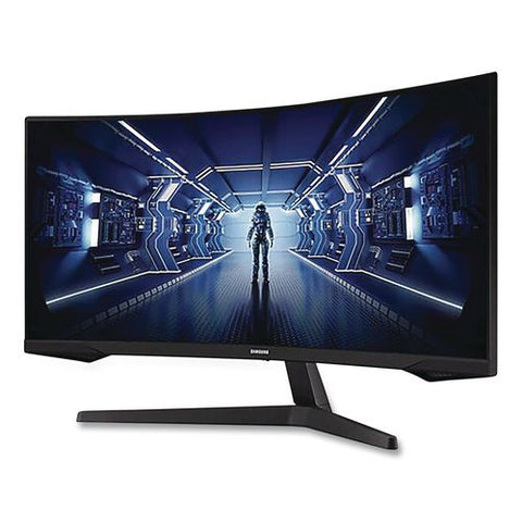 Odyssey G5 Curved Wqhd Led Gaming Monitor, 34" Widescreen, Va Panel, 3440 Pixels X 1440 Pixels