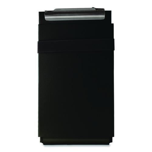 Recycled Aluminum Citation Holder Clipboard, 1/2" Capacity, Holds 6 X 11 Sheets, Black