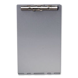 Redi-rite Aluminum Storage Clipboard, 1" Clip Capacity, Holds 6 X 10 Sheets, Silver