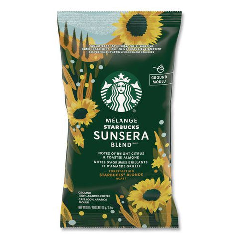 Sunsera Blend Ground Coffee Portion Pack, 2.5 Oz Packet, 18 Packets/box, 4 Boxes/carton