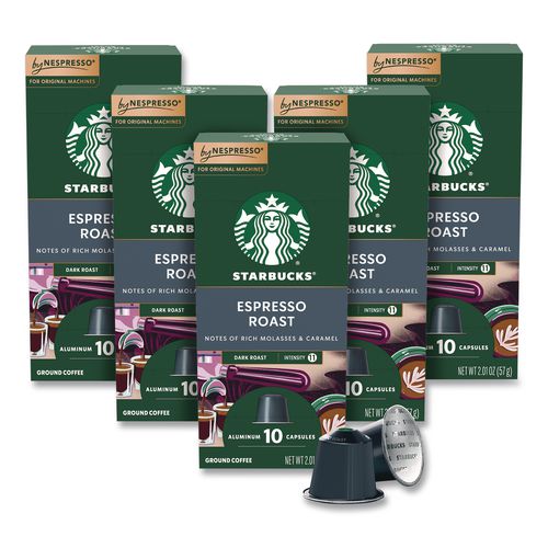 Espresso Roast Original Pod, 10/pack, 5 Packs/box