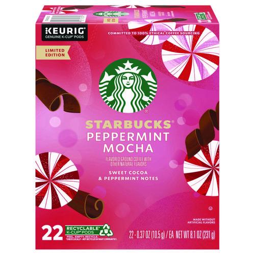 Peppermint Mocha K-cup, 22/box, 4/carton