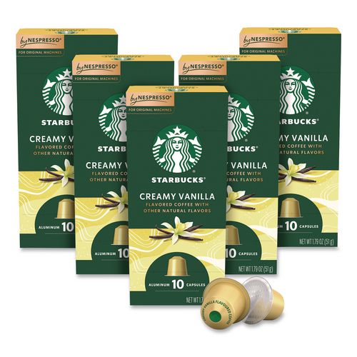 Creamy Vanilla Original Pod, 10/pack, 5 Packs/box