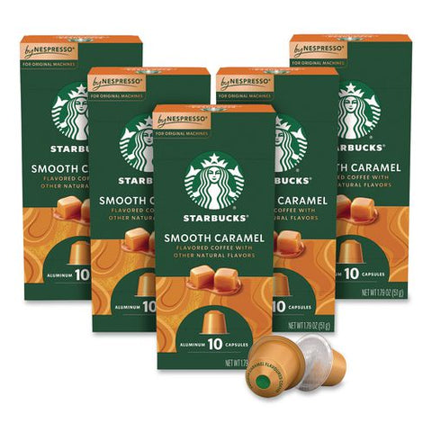 Smooth Caramel Original Pod, 10/pack, 5 Packs/box
