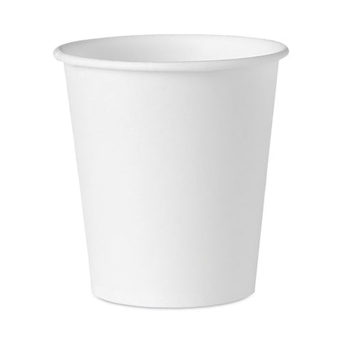 Paper Water Cups, 3 Oz, White, 100/pack