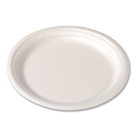 Concorde Foam Plates, 9" Dia, White, 125/pack