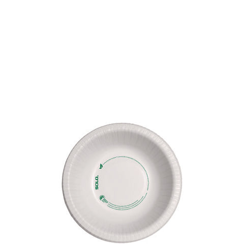 Compostable Paper Dinnerware, Proplanet Seal, Bowl, 12 Oz, White, 125/pack