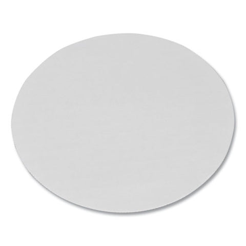 Bright White Cake Circles, 7" Diameter, White, Paper, 100/carton