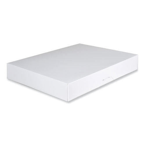 Donut Boxes, 15 X 11.5 X 2.25, White, Paper, 100/carton