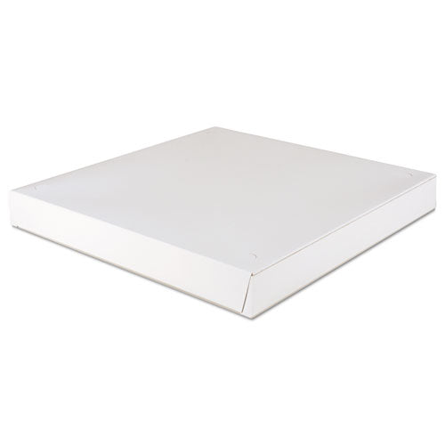 Lock-corner Pizza Boxes, 16 X 16 X 1.88, White, Paper, 100/carton