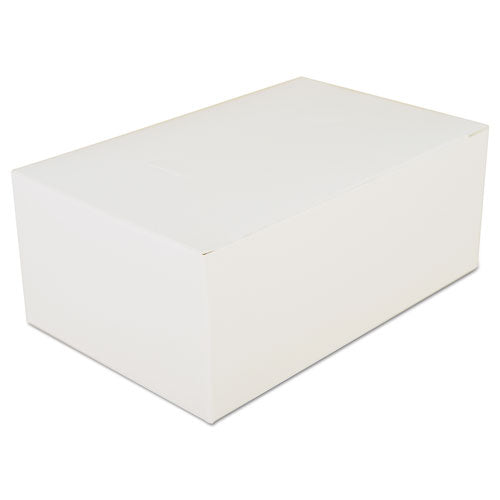 Carryout Boxes, 7 X 4.5 X 2.75, White, Paper, 500/carton