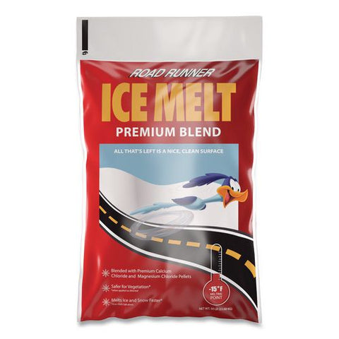Road Runner Ice Melt, 50 Lb Bag, 50 Bags/pallet