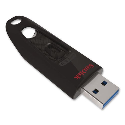 Ultra Usb 3.0 Type A Flash Drive, 32 Gb, Black