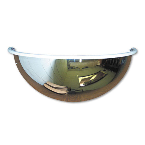 Half-dome Convex Security Mirror, Half-dome, 26" Diameter