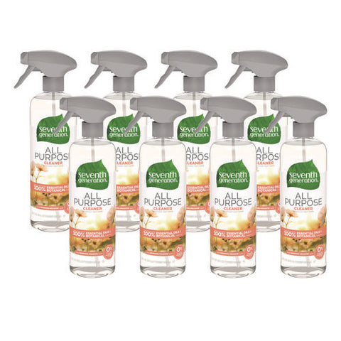 Natural All-purpose Cleaner, Morning Meadow, 23 Oz Trigger Spray Bottle, 8/carton