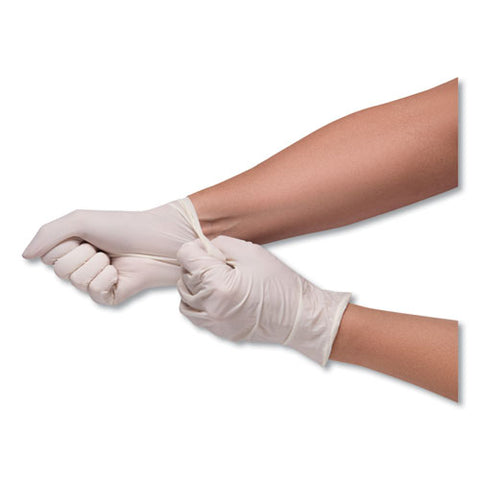 Stretch Vinyl Examination Gloves, Cream, X-large, 100/box, 10 Boxes/carton