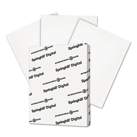 Digital Index White Card Stock, 92 Bright, 110 Lb Index Weight, 8.5 X 11, White, 250/pack