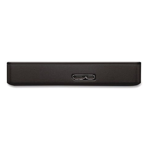 External Portable Hard Drive, 1 Tb, Usb 3.0, Black