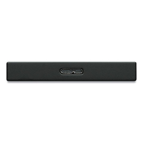 Backup Plus Slim External Hard Drive, 1 Tb, Usb 2.0/3.0, Black