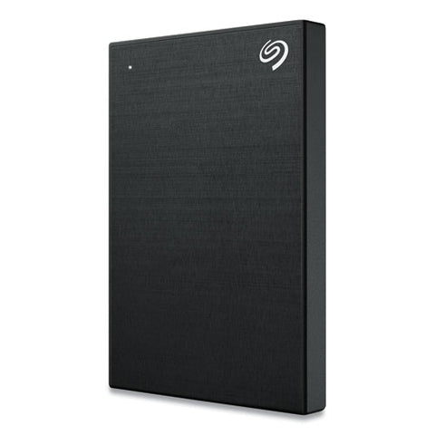 Backup Plus Slim External Hard Drive, 1 Tb, Usb 2.0/3.0, Black