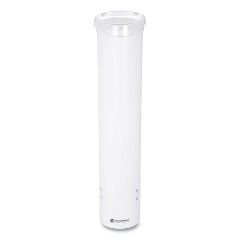 Small Pull-type Water Cup Dispenser, For 5 Oz Cups, White