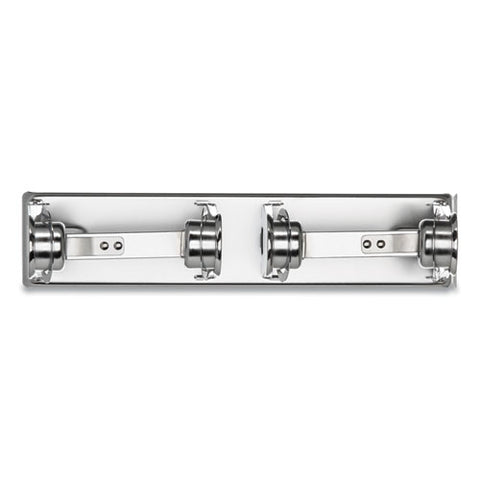 Locking Toilet Tissue Dispenser, 12.38 X 4.5 X 2.75, Chrome