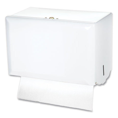 Singlefold Paper Towel Dispenser, 10.75 X 6 X 7.5, White