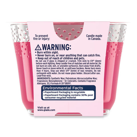 Exotic Tropical Blossoms Candle, 6.8 Oz Glass, 3/carton