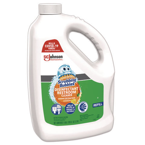 Disinfectant Restroom Cleaner, Citrus Scent, 1 Gal Bottle, 4/carton