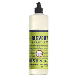 Dish Soap, Lemon Verbena Scent, 16 Oz Bottle