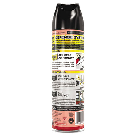 Ant And Roach Killer, 17.5 Oz Aerosol Spray, Outdoor Fresh, 12/carton