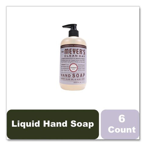 Clean Day Liquid Hand Soap, Lavender Scent, 12.5 Oz, 6/carton