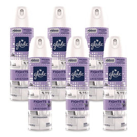 Air Freshener, Lavender, 7.3 Oz Aerosol Spray Bottle, 6/carton