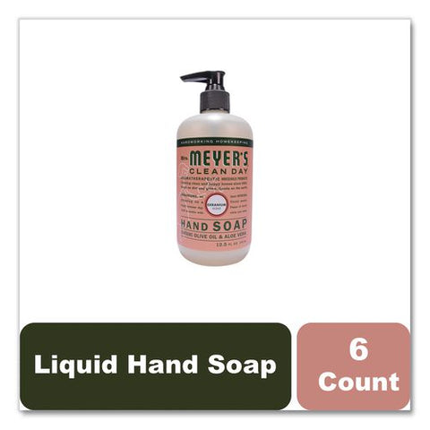 Clean Day Liquid Hand Soap, Geranium Scent, 12.5 Oz, 6/carton