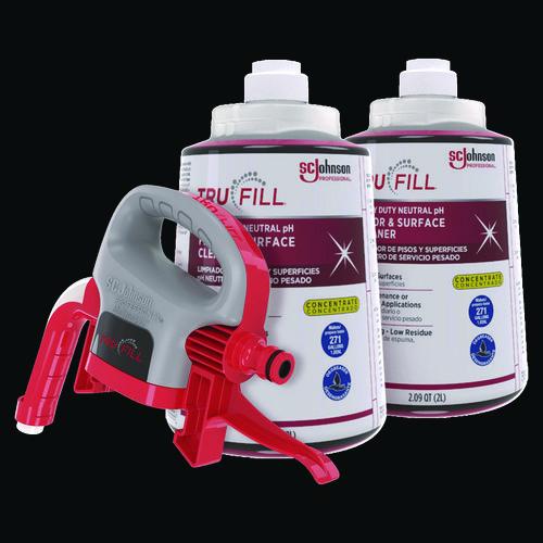 Trufill Starter Pack, Fresh Scent, Two 2 L Cartridges, One Dispenser Head