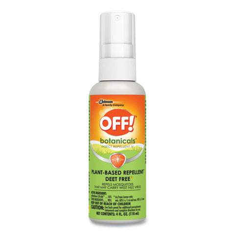 Botanicals Insect Repellent, 4 Oz Bottle, 8/carton