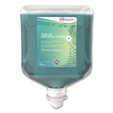 Refresh Foaming Hand Soap Refill, Citrus Scent, 2 L, 4/carton