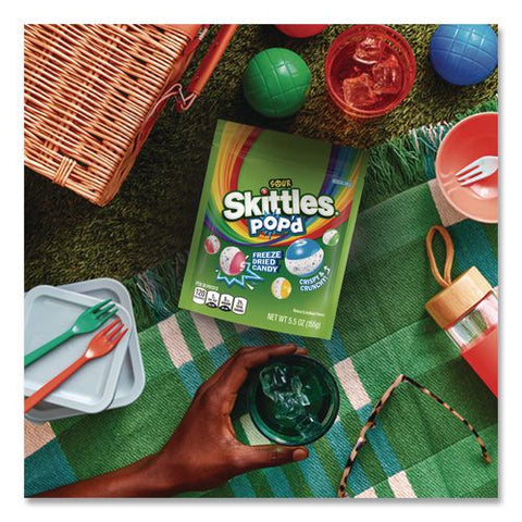 Pop'd Freeze Dried Candy, Sour, 5.5 Oz Bag