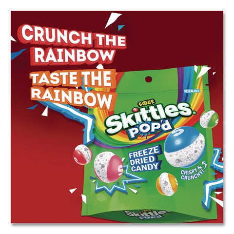 Pop'd Freeze Dried Candy, Sour, 5.5 Oz Bag
