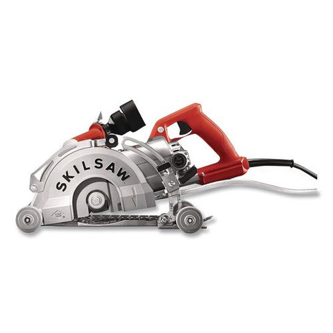 Medusaw Worm Drive Concrete Saw, 5,100 Rpm, Bevel Range, 7" Blade