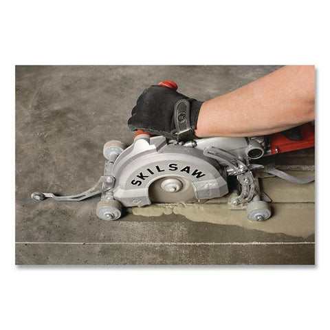 Medusaw Worm Drive Concrete Saw, 5,100 Rpm, Bevel Range, 7" Blade