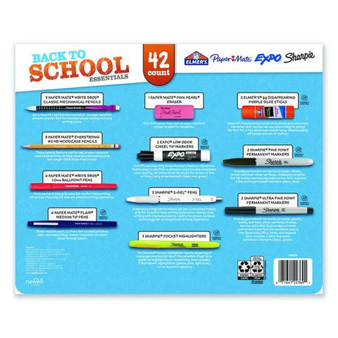 Back-to-school Kit, 42 Pieces/kit, 8 Kits