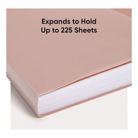 Slash Pocket Poly File Folders, 1/3-cut Tabs: Assorted, Letter Size, 1" Expansion, Assorted Dawn Colors, 30/box
