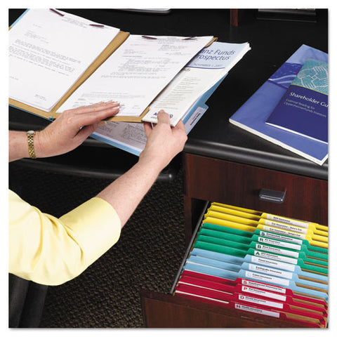 6-section Pressboard Top Tab Pocket Classification Folders, 6 Safeshield Fasteners, 2 Dividers, Letter Size, Green, 10/box