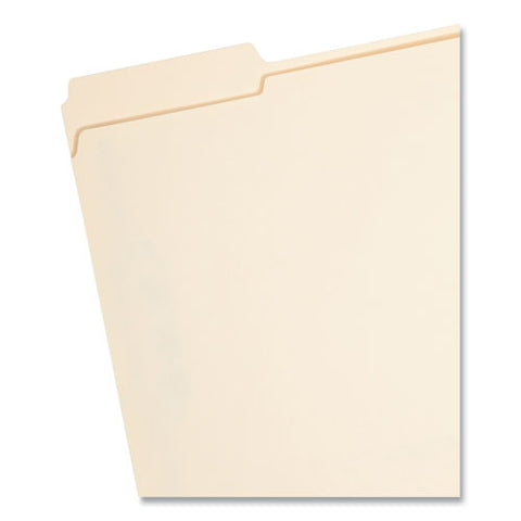 Manila Fastener Folders With Safeshield Coated Fasteners, 0.75" Expansion, 2 Fasteners, Letter Size, Manila Exterior, 50/box