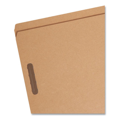 Kraft Fastener Folders, 0.75" Expansion, 2 Fasteners, Letter Size, Kraft Exterior, 50/box