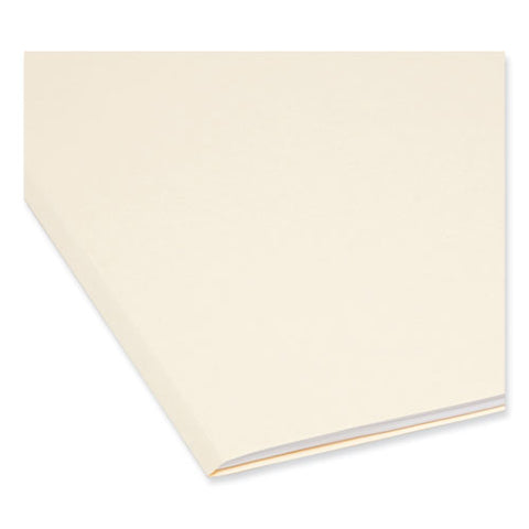 Top Tab File Folders With Antimicrobial Product Protection, 1/3-cut Tabs: Assorted, Legal, 0.75" Expansion, Manila, 100/box