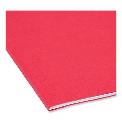 Supertab Colored File Folders, 1/3-cut Tabs: Assorted, Legal Size, 0.75" Expansion, 14-pt Stock, Assorted Colors, 50/box